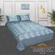 Classical Hometex Reactive Twill Panel Double Bed Sheet image