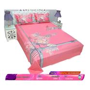 Classical Hometex Reactive Twill Panel Double Bed Sheet image