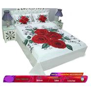 Classical Hometex Reactive Twill Panel Double Bed Sheet image