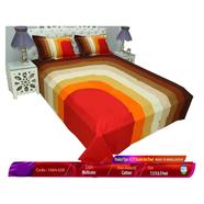 Classical Hometex Reactive Twill Panel Double Bed Sheet image