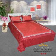 Classical Hometex Reactive Twill Panel Double Bed Sheet image