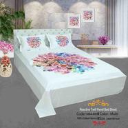 Classical Hometex Reactive Twill Panel Double Bed Sheet image