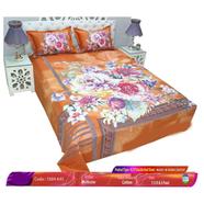 Classical Hometex Reactive Twill Panel Double Bed Sheet image