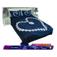 Classical Hometex Reactive Twill Panel Double Bed Sheet image