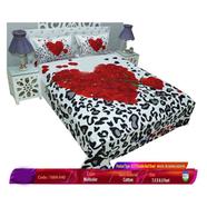 Classical Hometex Reactive Twill Panel Double Bed Sheet image