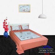 Classical Hometex Reactive Twill Panel Double Bed Sheet image