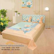 Classical Hometex Reactive Twill Panel Double Bed Sheet image