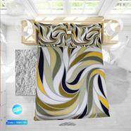 Classical Hometex Reactive Twill Panel Double Bed Sheet image