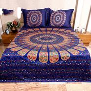 Classical Hometex Reactive Twill Panel Double Bed Sheet image