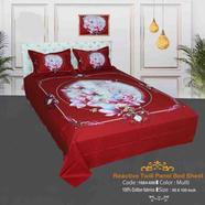 Classical Hometex Reactive Twill Panel Double Bed Sheet image