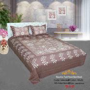 Classical Hometex Reactive Twill Panel Double Bed Sheet image