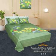 Classical Hometex Reactive Twill Panel Double Bed Sheet image