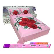 Classical Hometex Reactive Twill Panel Double Bed Sheet image