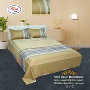 Classical Hometex Vra Satin Print Bed Sheet image