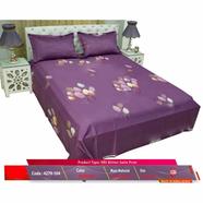 Classical Hometex Vrs Glitter Satin Print Bed Sheet image