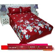 Classical Hometex Vrs Satine Print Bed Sheet image