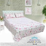 Classical Hometex Vrs Satine Print Bed Sheet image