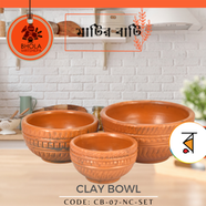 মাটির বাটি (৩টির সেট) - CB-07-NC icon