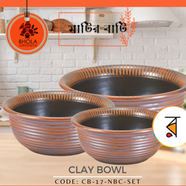 মাটির বাটি ( ৩টির সেট) - CB-17-NBC icon