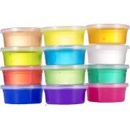 Clay Slime Set Bowls Play Dough For Kids 12 Colors Of Box icon