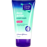 Clean and Clear Deep Action Cream Wash – 150ml image