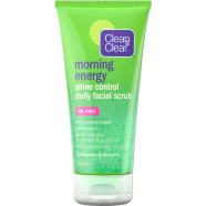 Clean and Clear Morning Energy Shine Control Daily Facial Scrub – 150ml image