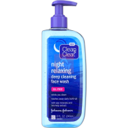 Clean and Clear Night Relaxing Deep Cleansing Face Wash 240ml image