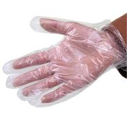 Clear Gloves 100 Pieces Large Polyethylene Gloves image