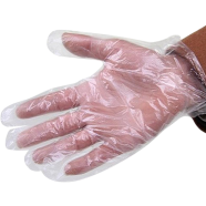 Clear Gloves 100 Pcs Large Polyethylene Gloves image