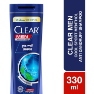 Clear Shampoo Men Cool Sport Menthol Anti Dandruff - 330ml - SKU - 69565928