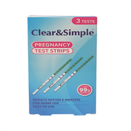 Clear and Simple Pregnancy 3 Tests Stirps image