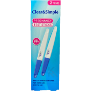 Clear and Simple Pregnancy Test Sticks 2 Tests -464893464 image