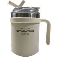 CleverlyGifted SITARAYURI 500ml Vacuum Insulated Coffee Mug with Handle image