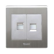 Click Art Telephone And Computer Socket image