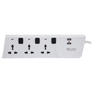 Click Super Multiplug (3skt 2P 3y) USB image