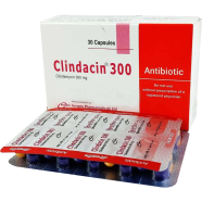Clindacin 300 mg Capsule 10's Strip image