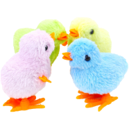 Clockwork Plush Chicken Simulation Animal Plush Jumping Stail Children's Toys 1 Pcs icon