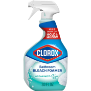 Clorox Ocean Mist Bathroom Bleach Foamer Spray 887 ml image