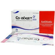 Co Axet 500mg 125mg Tablet 4's Strip image