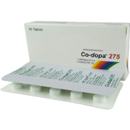 Co Dopa 275 mg Tablet 10's Strip image