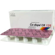 Co Dopa Cr 125 mg Tablet 10's Strip image