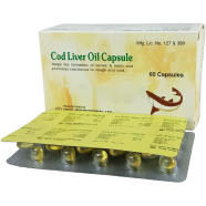 Cod Liver Oil 15's Strip Capsule icon