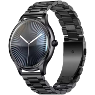 Colmi L28 Dual Strap Curve Amoled Display Bluetooth Calling Smartwatch (Silicon Steel Strap) image