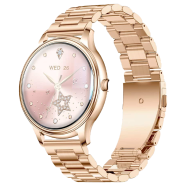 Colmi L28 Dual Strap Curve Amoled Display Bluetooth Calling Smartwatch (Silicon Steel Strap) image