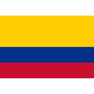 Colombia Flag FIFA World Cup 2026 Printed Polyester Fabric