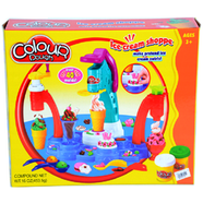 Color Dough 6613 Play Doh Ice Cream Shoppe Make Pretend Ice Cream Swirls Set For Kids image