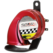 Colorful 600 Hz Loud Snail Pop Horn With Splash Protection 1 Piece For Car Motorcycle And Other Vehicles icon