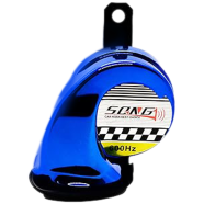Colorful 600 Hz Loud Snail Pop Horn With Splash Protection 1 Piece For Car Motorcycle And Other Vehicles icon