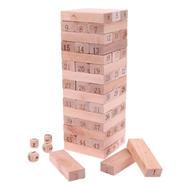 Colorful Wooden Jenga Blocks 48 Pcs icon