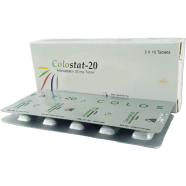 Colostat 20 mg Tablet 10's Strip image